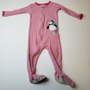 Carter's Girls Sleep N Play Onesie Size 12 Months